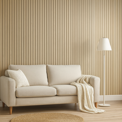 Easy Stick Waterproof Wood Effect Wall Panel