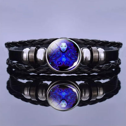 Astrology Zodiac Sign Charm Bracelet
