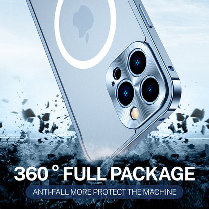 Strong Metal Phone Magnetic Charging Cover