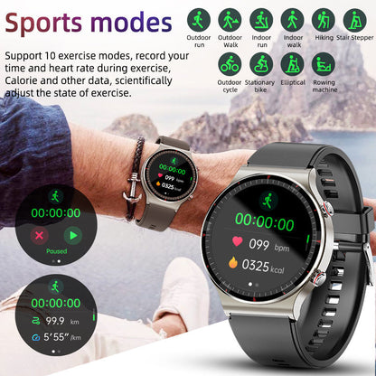 Accurate Fitness Tracker Smartwatch with Heart Monitor