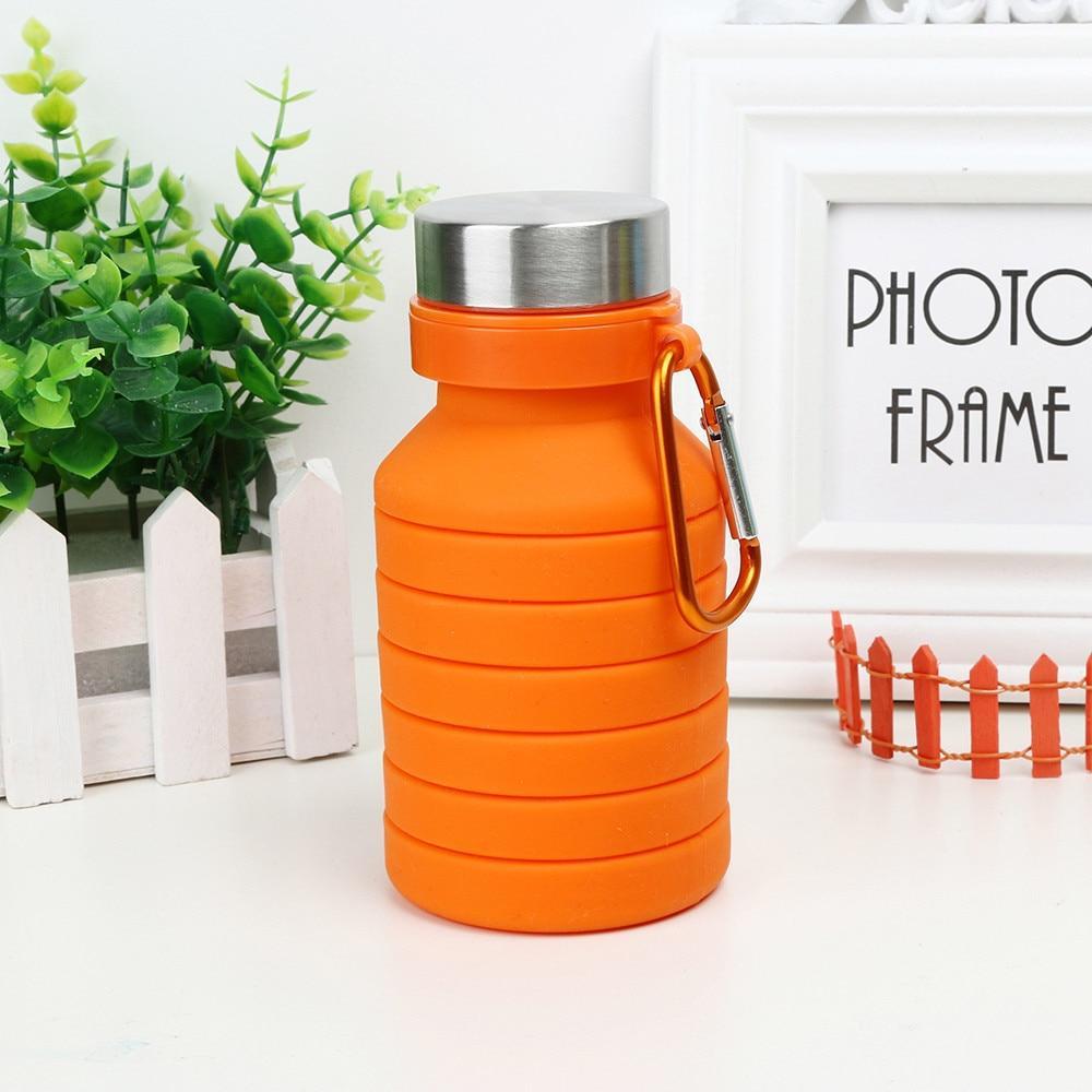 Portable Folding Silicone Water Bottle