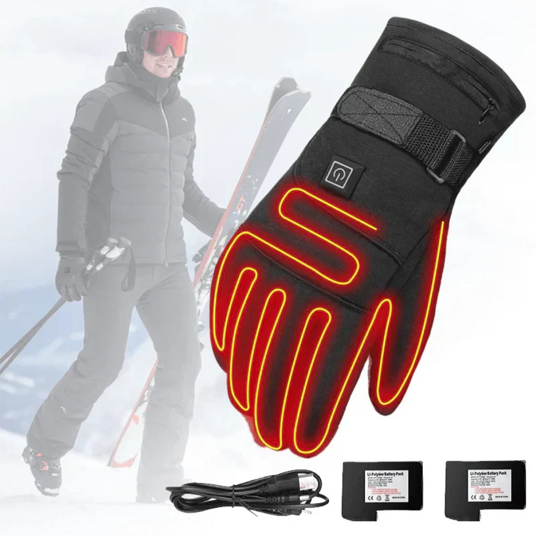 Warm Electric Gloves with Adjustable Heat Control
