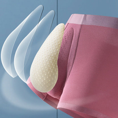 Soft Men's Natural Latex Briefs - Breathable Support Underwear