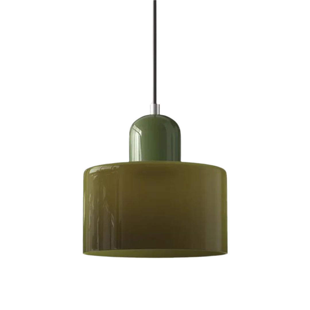 Stylish Round Glass Pendant Light