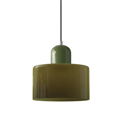 Stylish Round Glass Pendant Light