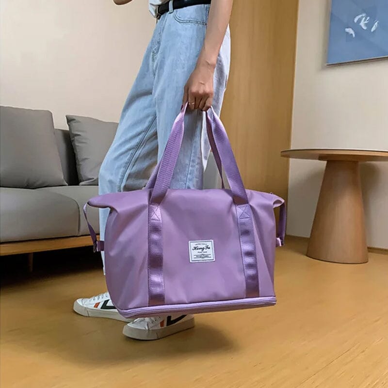 Large Capacity Dual Compartment Travel Duffel Bag