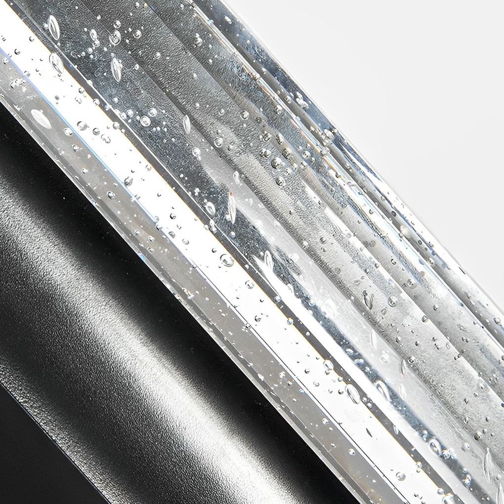 Outdoor 12 Inch Weatherproof Glass Wall Lamp