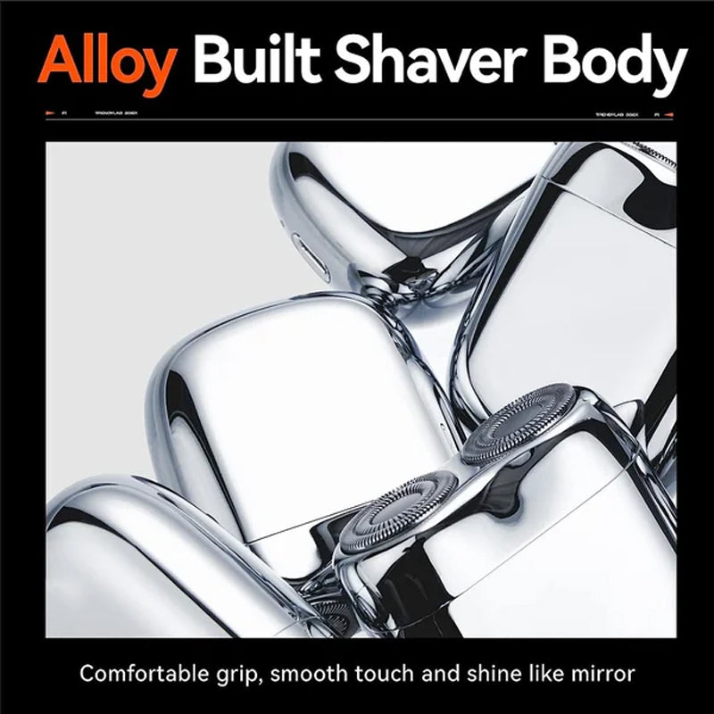 Compact Dual Head Electric Shaver