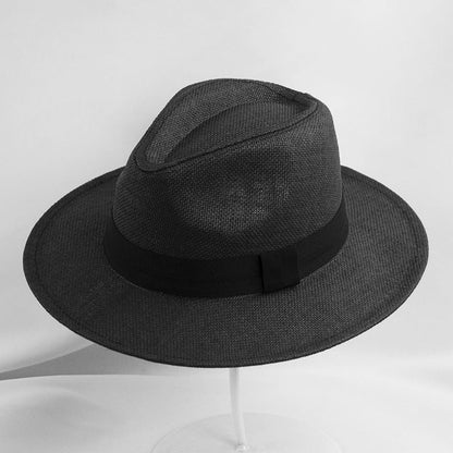 Natural Fiber Panama Sun Hat