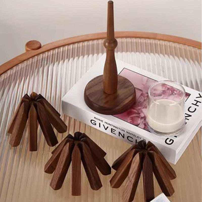 Natural Wooden Thermal Floor Mat