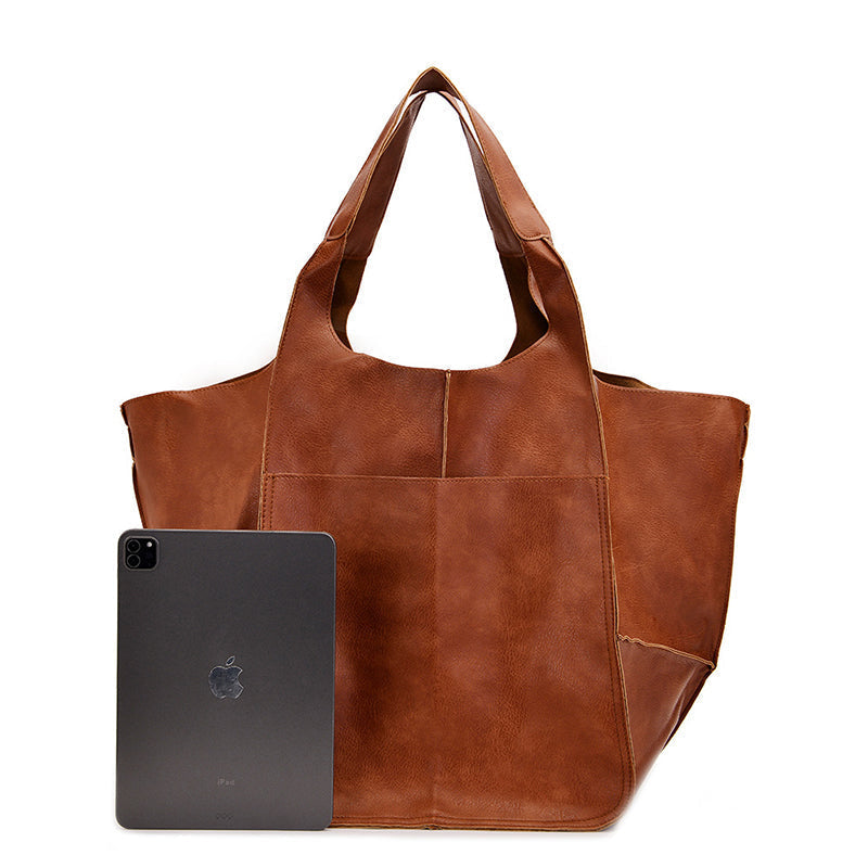 Large Genuine Leather Tote Bags