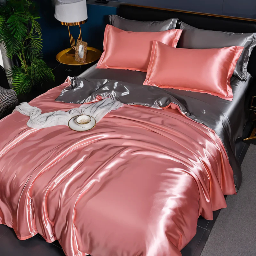 Luxurious Soft Silk Bed Sheets