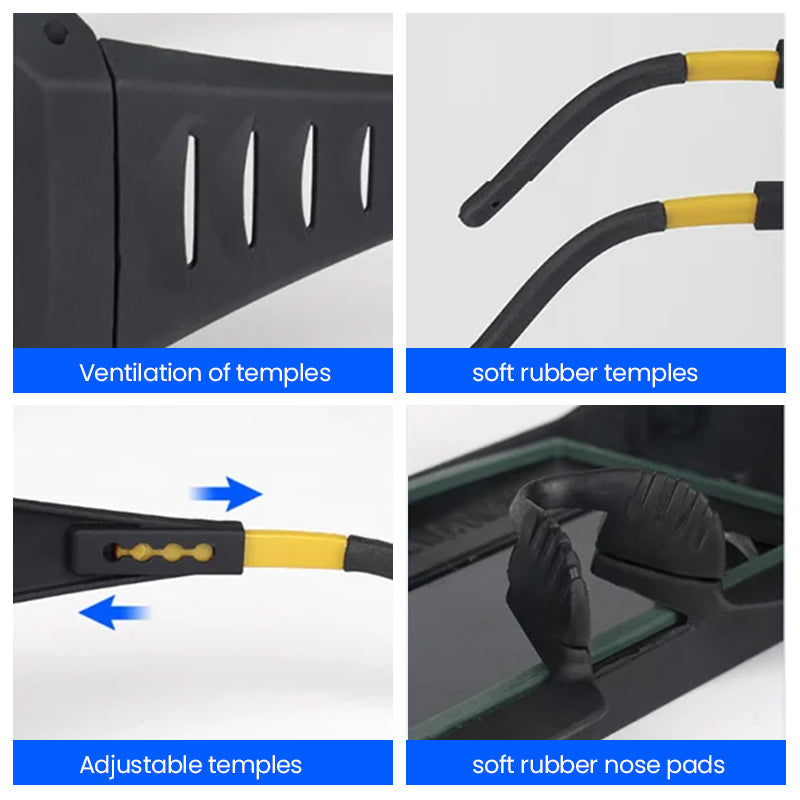 Auto Darkening Welding Safety Glasses
