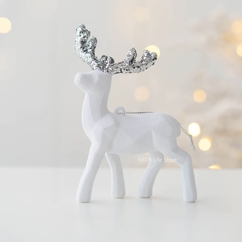 Glamorous Reindeer Christmas Ornament
