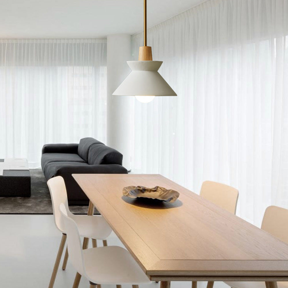 Sleek Minimalist Concrete Drop Light