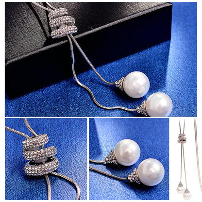 Cozy Sweater Necklace for Ladies