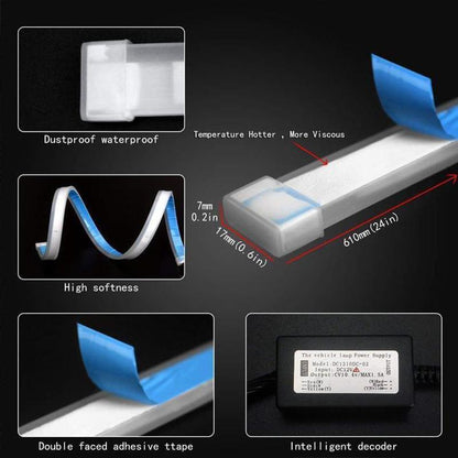 Easy Fit LED Day and Night Running Light Strip