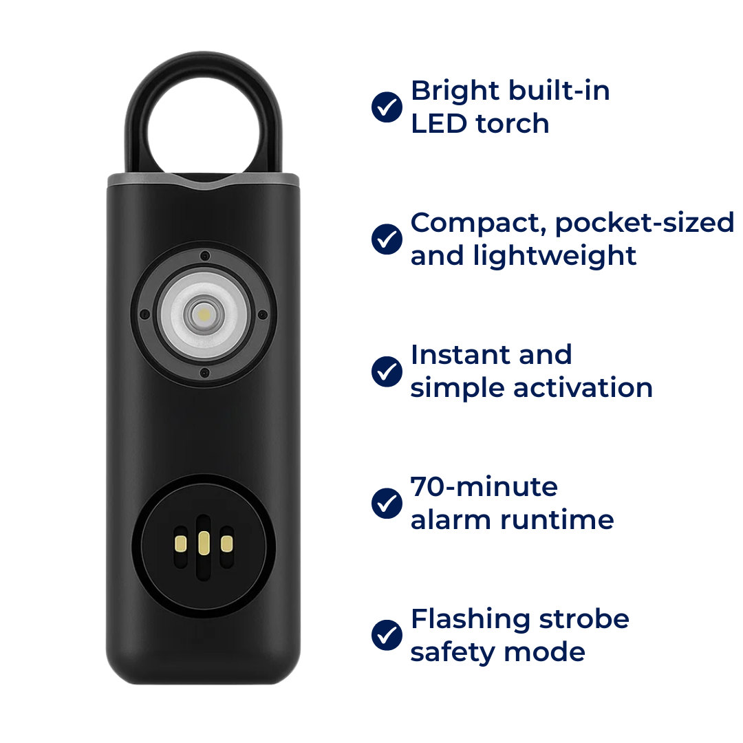 Bright LED Safety Flashlight for Night Time Walkers