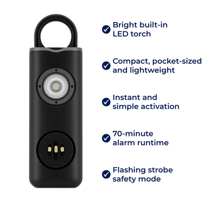 Bright LED Safety Flashlight for Night Time Walkers