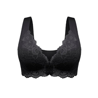 Sexy Lace Front Buckle Bra