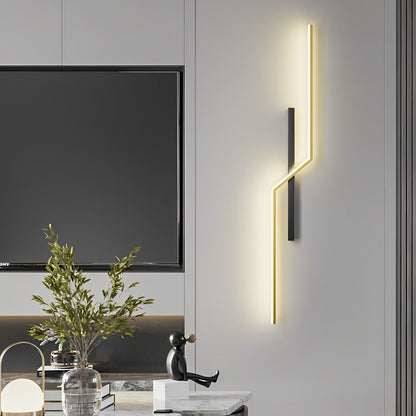 Slim LED Contemporary Wall Light Fixture