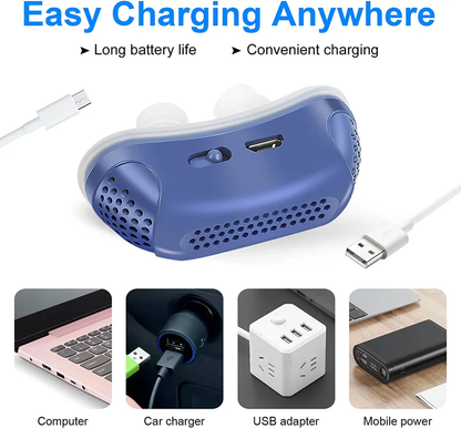 Portable Mini CPAP Sleep Apnea Device for Travel