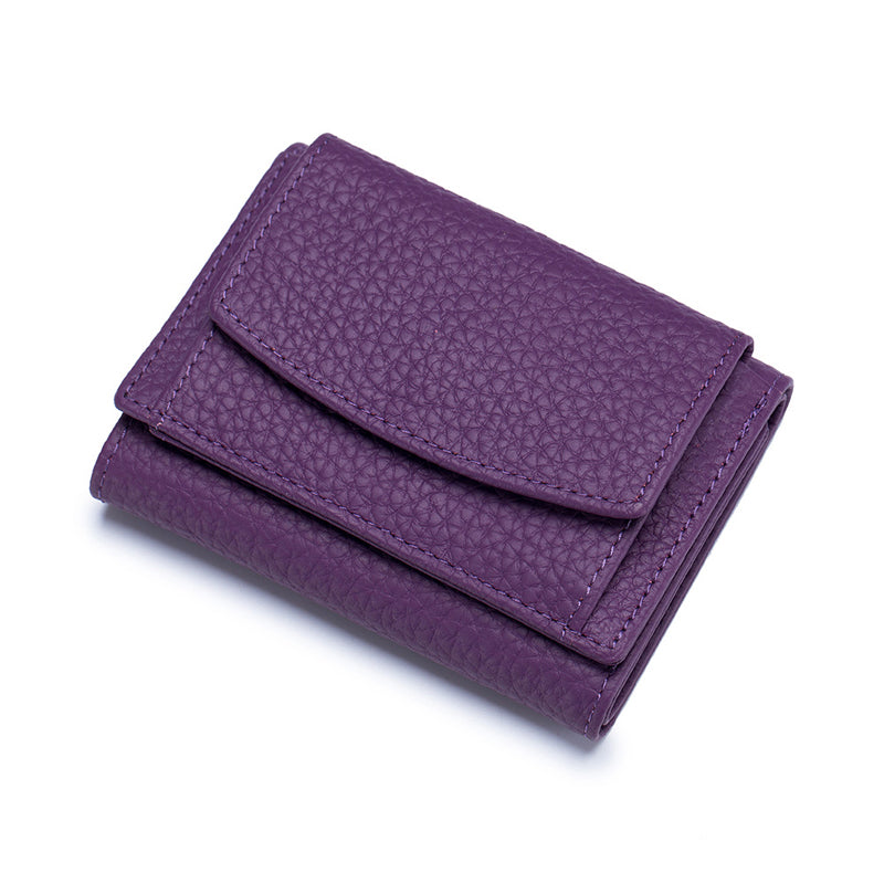 Slim Leather RFID Blocking Wallet