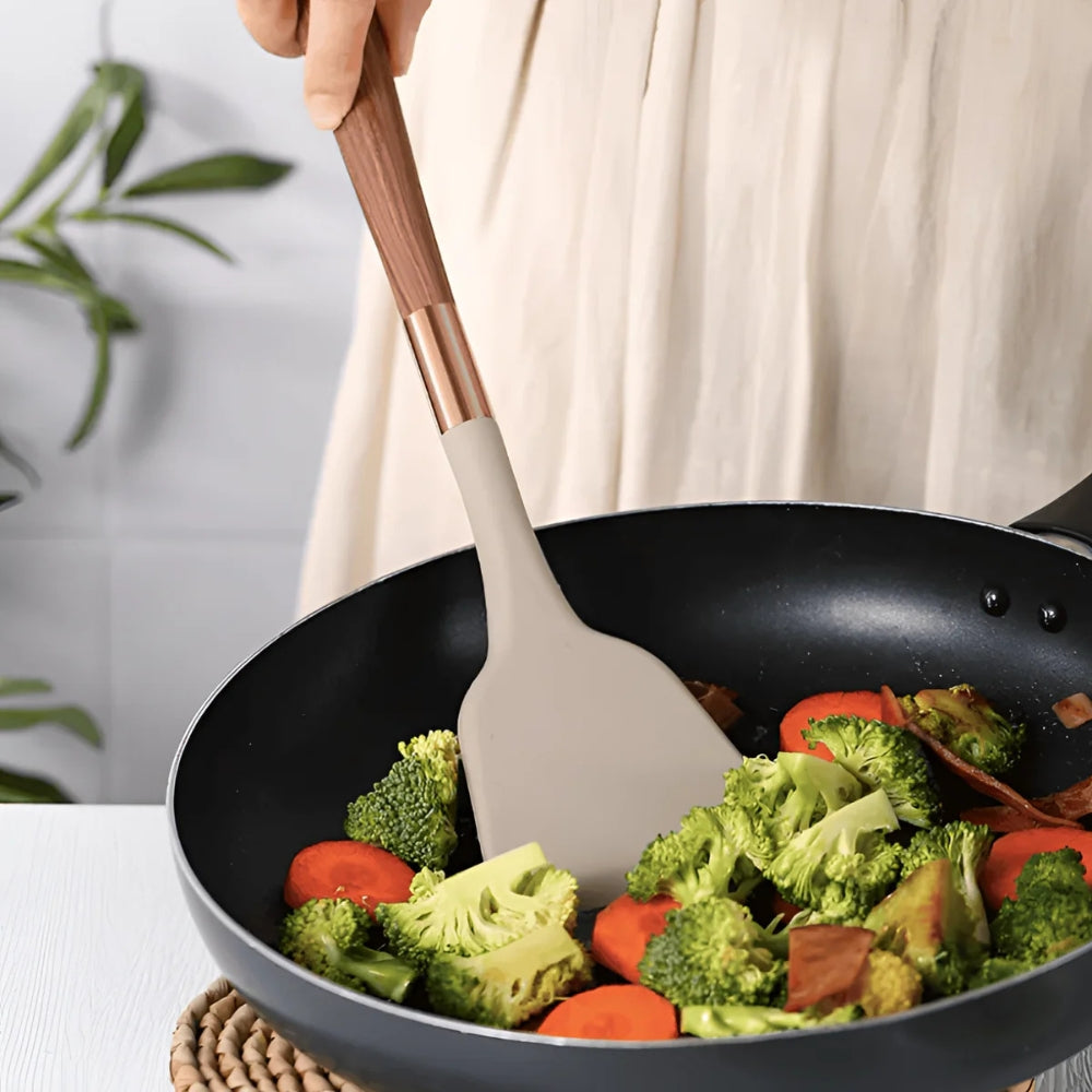 Premium Silicone Kitchen Utensil Set 10 Pieces