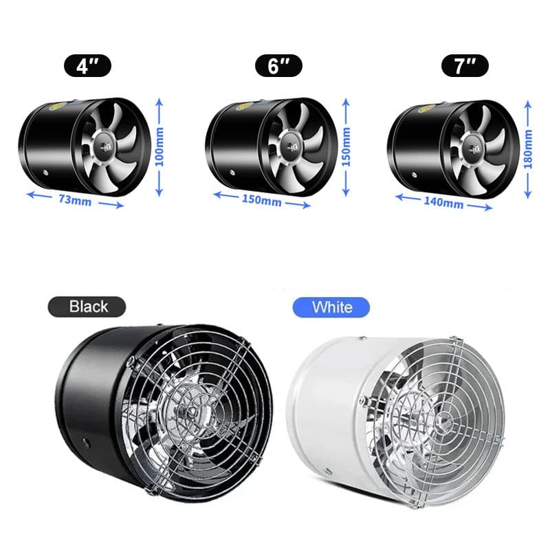 Efficient Silent Bathroom Exhaust Fan