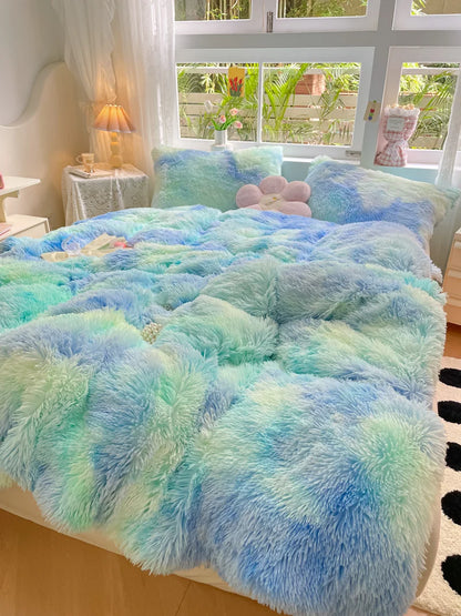 Soft Plush Winter Duvet Cover Set