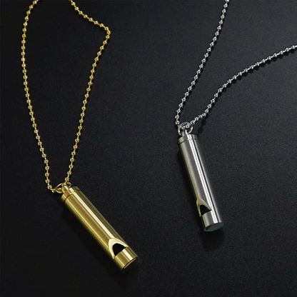 Calming Anxiety Necklace, Stainless Steel, Quit Smoking Aid