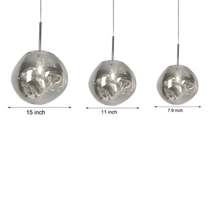 Unique Handmade Glass Ball Modern Pendant Light