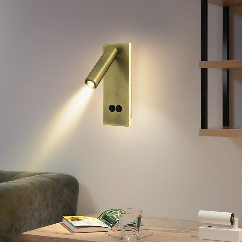 Sleek Contemporary LED Wall Light For Bedroom