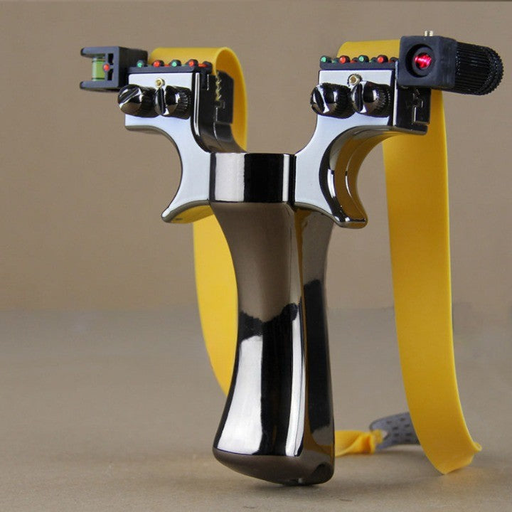 Accurate Steel Pocket Slingshot