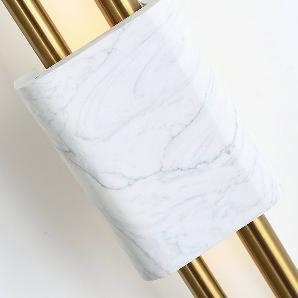 Modern Gold LED Wall Light Vertical Strip Sconce