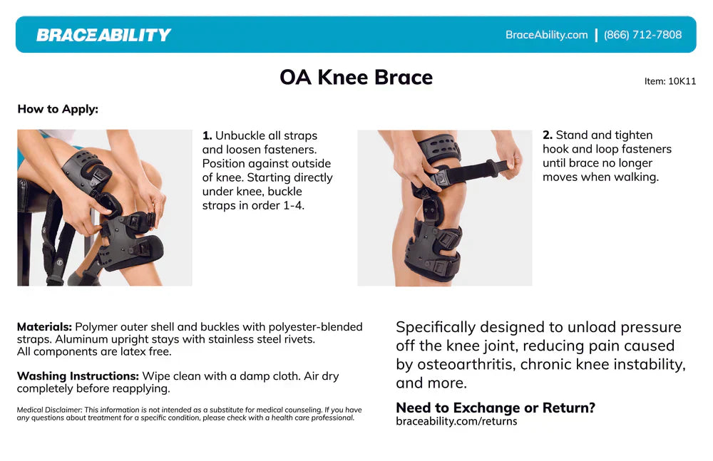 Comfort Knee Support Brace for Arthritis Pain Relief