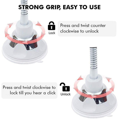 Bright 10x Magnifying LED Vanity Mirror