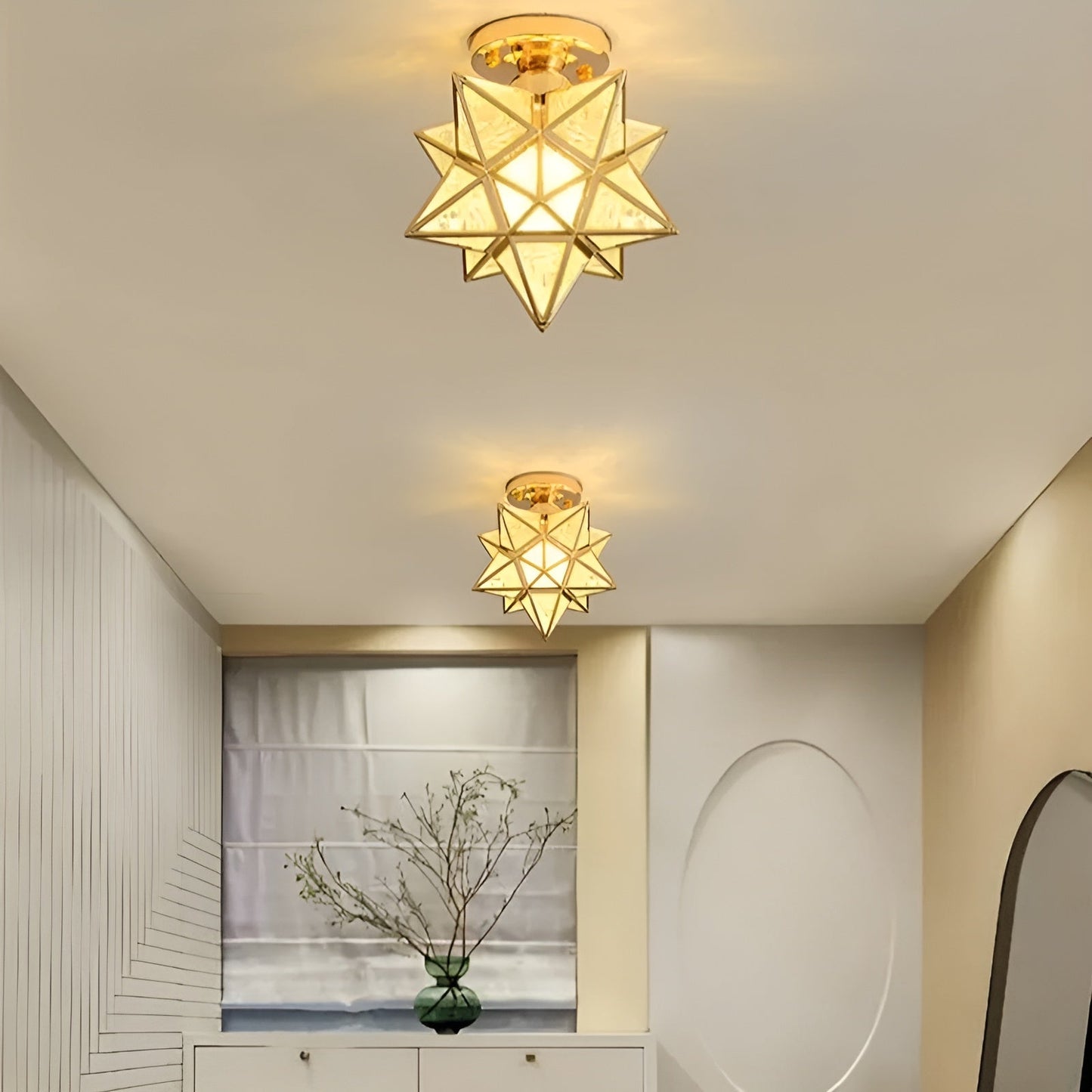 Stunning LED Star Ceiling Lamp