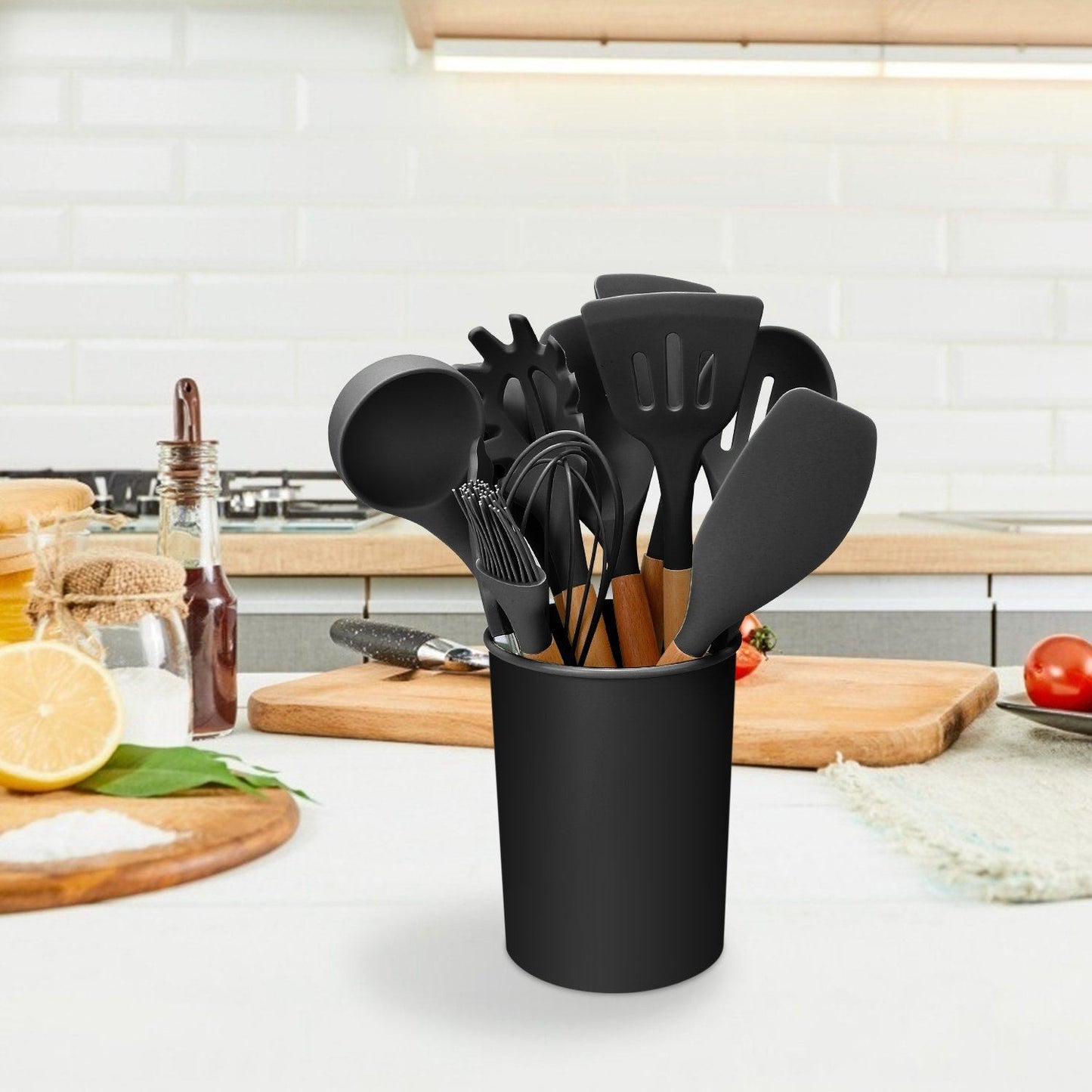 Non-Stick 11-Piece Kitchen Tool Set – Heat Resistant
