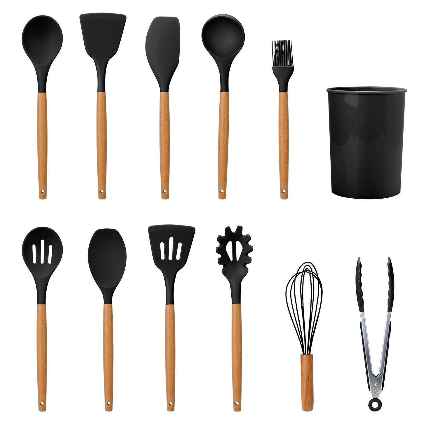Non-Stick 11-Piece Kitchen Tool Set – Heat Resistant