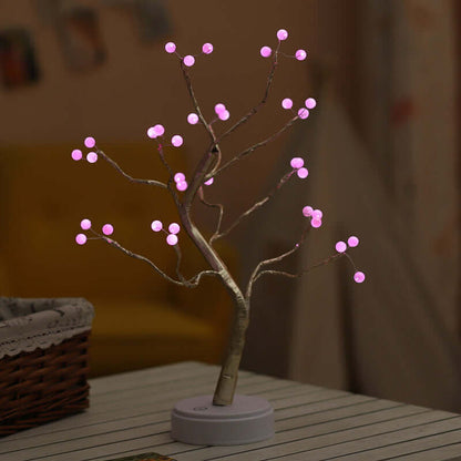 Warm Copper LED Desk Lamp Nightlight