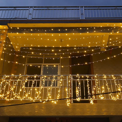 Outdoor String Lights - Waterproof Garden Fairy Lights