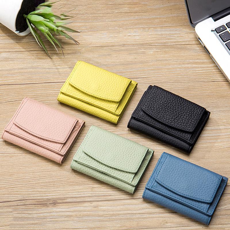 Slim Leather RFID Blocking Wallet