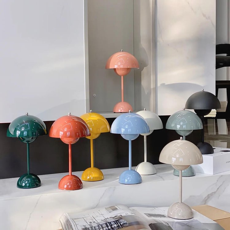 Stylish Desk Lamp Mushroom Shape