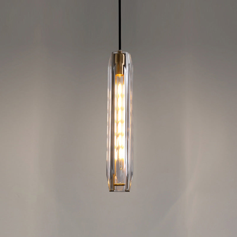 Sleek Glass Pendant Ceiling Light Fixture - Cofik