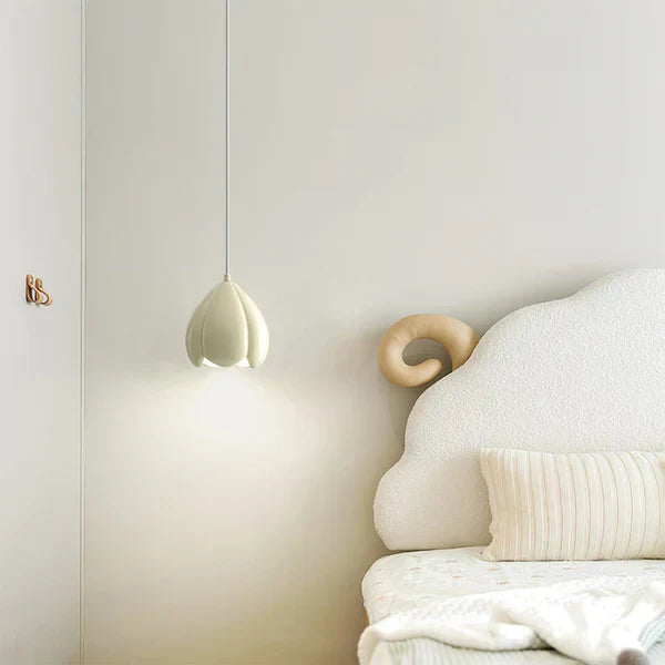Rustic Vintage Cream Pendant Light