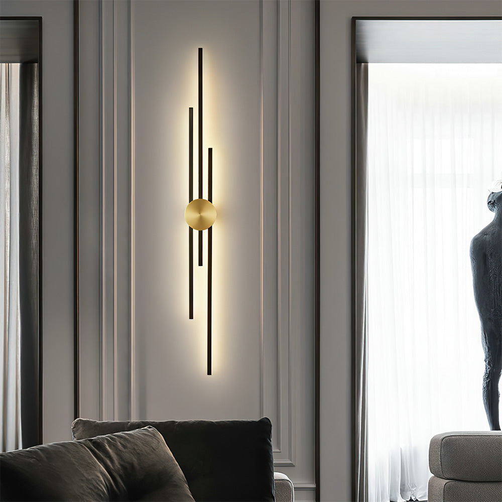 Slim Modern Metal LED Wall Light
