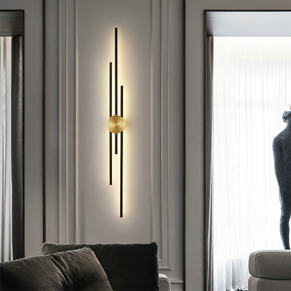 Slim Modern Metal LED Wall Light