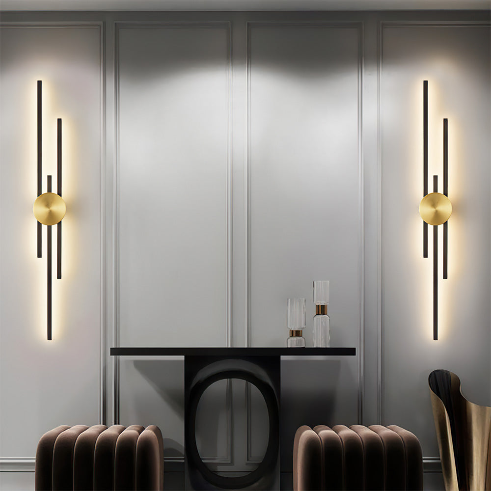 Slim Modern Metal LED Wall Light