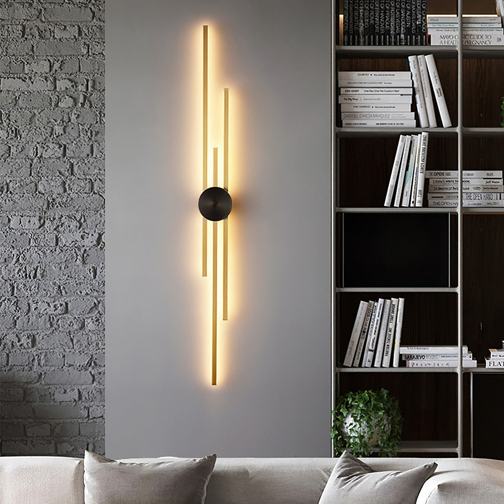 Slim Modern Metal LED Wall Light
